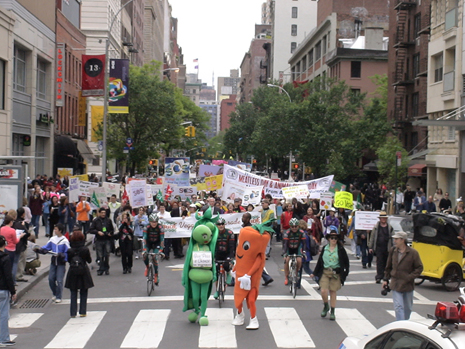 Veggie Pride Parade | Overhead