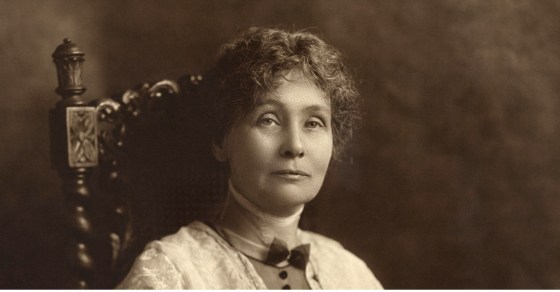 Emmeline Pankhurst is one of the historical figures who are portrayed in "Suffragette"