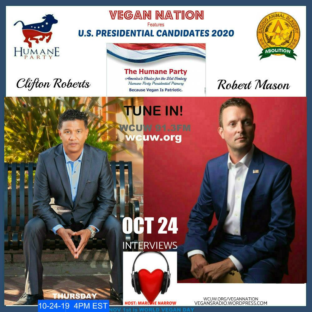 2020PresidentialCandidatesVeganNation