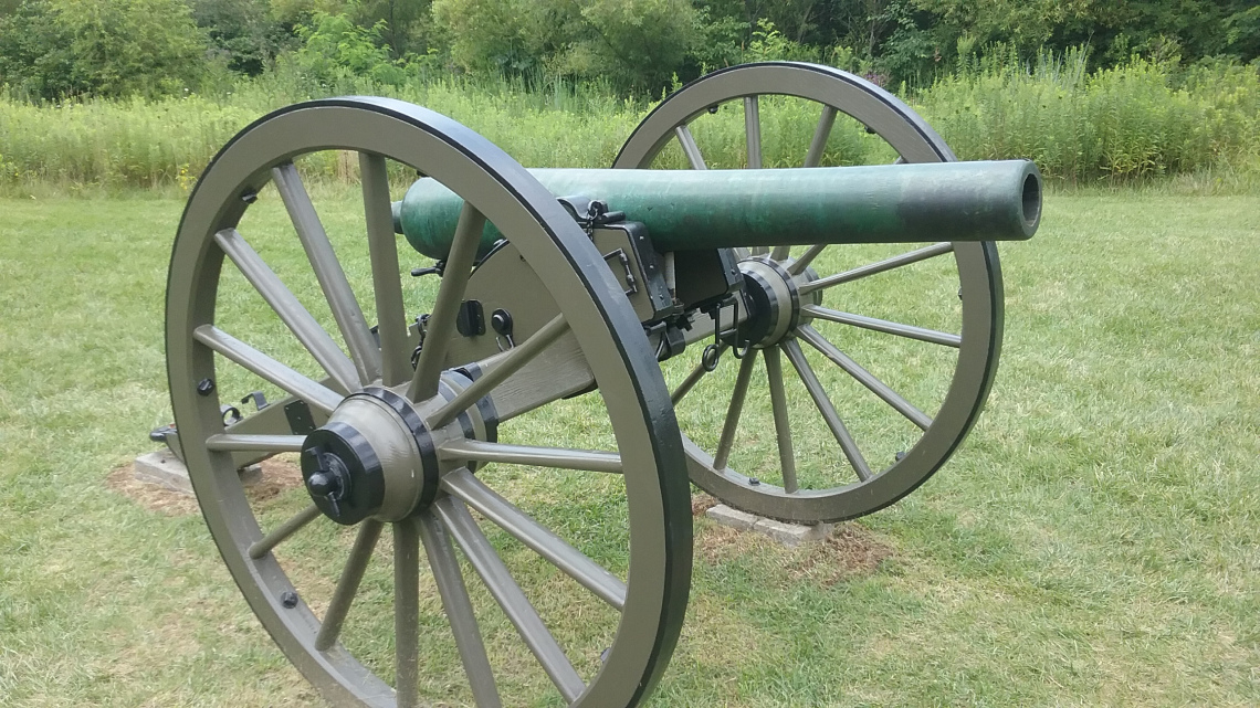 Cannon at Gettysburg National Military Park | photo by Humane Herald staff