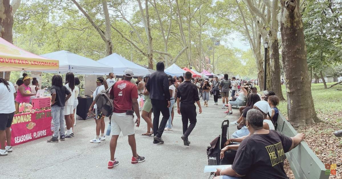 Black VegFest attendees, vendors, and advocates gather in New York City, where the Humane Party joined the community as allies and supporters.